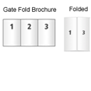 gatefold brochure design services