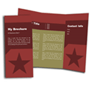 outsource gatefold brochure designing services